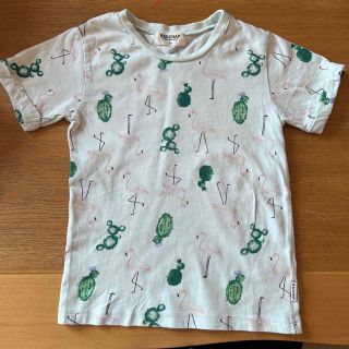 キッズ　Ｔシャツ　120 水色(Tシャツ/カットソー)