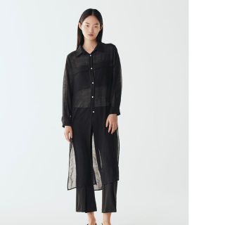 ザラ(ZARA)のシースルー シャツ  ZARA(シャツ/ブラウス(長袖/七分))