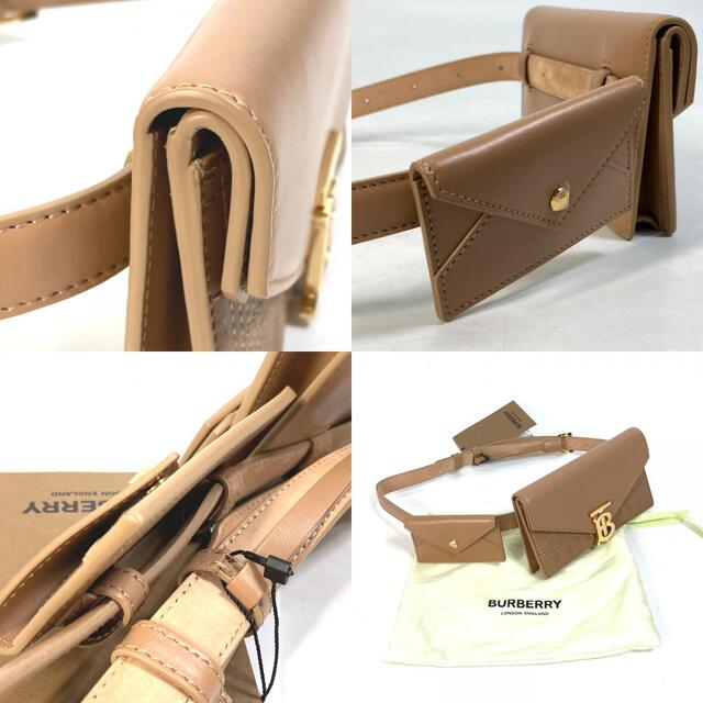 BURBERRY - バーバリー BURBERRY TB キルティング ウエストポーチ