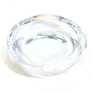 ブルガリ(BVLGARI)のブルガリ BVLGARI アッシュトレイ ローゼンタール Rosenthal インテリア  灰皿 ガラス クリア 未使用(灰皿)