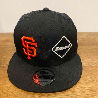 エフシーアールビー(F.C.R.B.)の【used】Bristol メッシュキャップ　CAP 黒(キャップ)