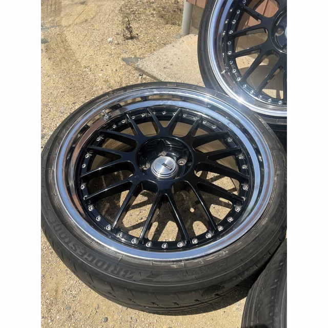 人気　20インチ　SSR MS1 245/35R20 4本  アルファード 自動車/バイクの自動車(タイヤ・ホイールセット)の商品写真