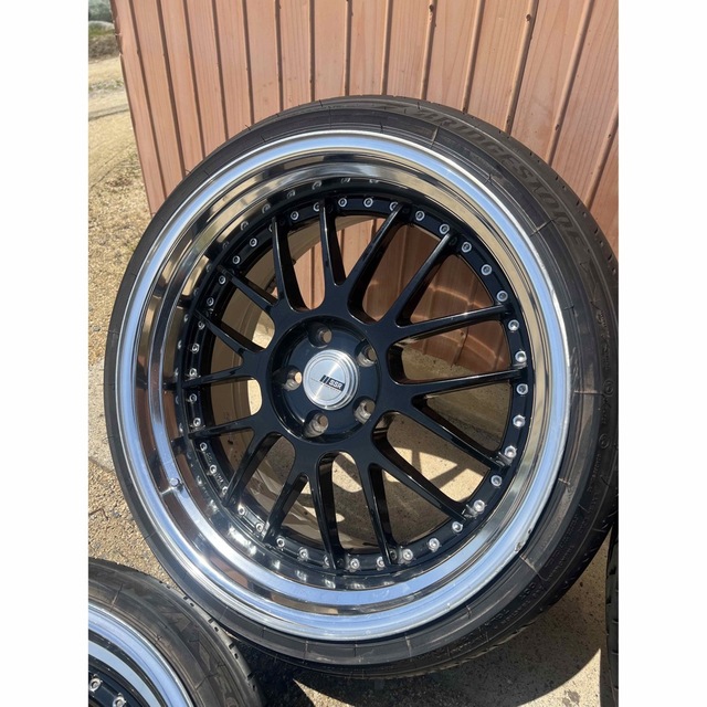 人気　20インチ　SSR MS1 245/35R20 4本  アルファード 自動車/バイクの自動車(タイヤ・ホイールセット)の商品写真