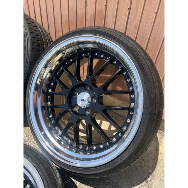 人気　20インチ　SSR MS1 245/35R20 4本  アルファード 自動車/バイクの自動車(タイヤ・ホイールセット)の商品写真