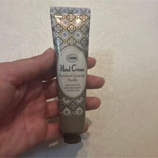 SABON ハンドクリーム パチュリラベンダーバニラ 30ml(ハンドクリーム)