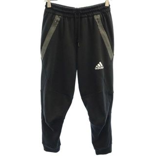 アディダス(adidas)のアディダス ワンポイントロゴプリント スウェットパンツ S ブラック adidas メンズ 【中古】  【230510】(ワークパンツ/カーゴパンツ)