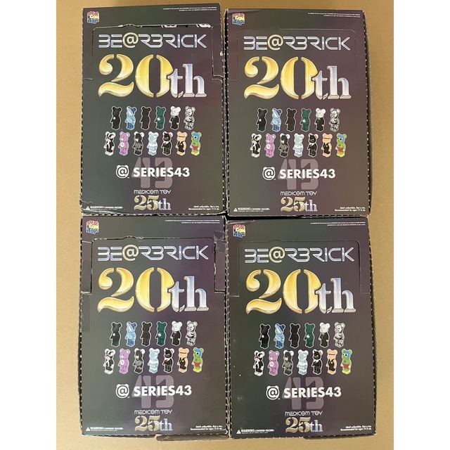 BE@RBRICK - BE@RBRICK SERIES 43◇開封済み 4BOXの通販 by 魚百萬