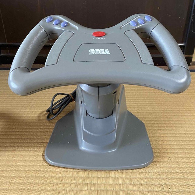 SEGA(セガ)の【動作未確認】セガサターン レーシングコントローラー HSS-0115 エンタメ/ホビーのゲームソフト/ゲーム機本体(その他)の商品写真