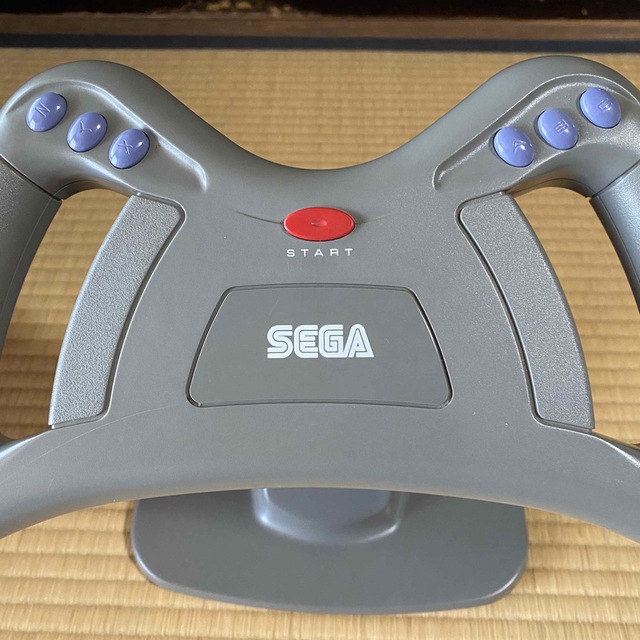 SEGA(セガ)の【動作未確認】セガサターン レーシングコントローラー HSS-0115 エンタメ/ホビーのゲームソフト/ゲーム機本体(その他)の商品写真