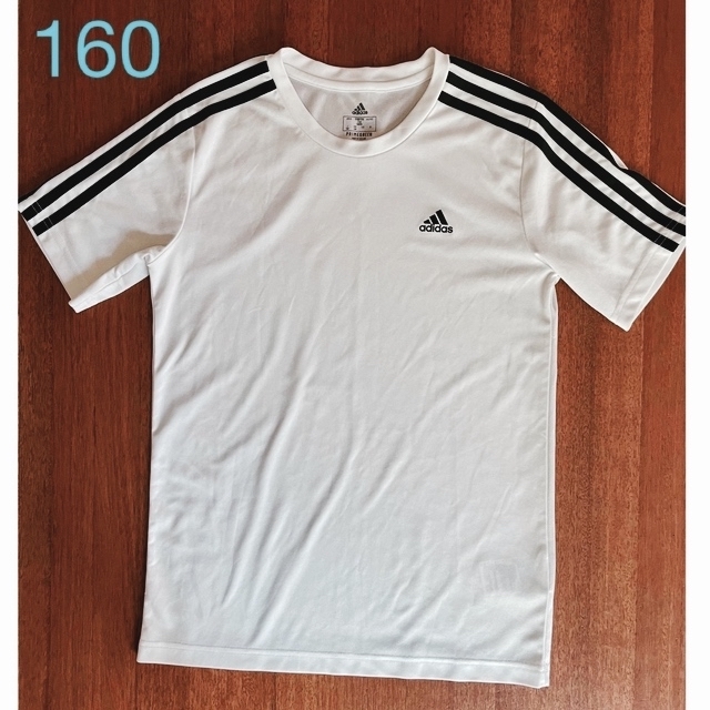 adidas アディダスadidas 160cm ジュニア 半袖Tシャツ /サッカーフットサルの通販 by latte's shop｜アディダス ならラクマ