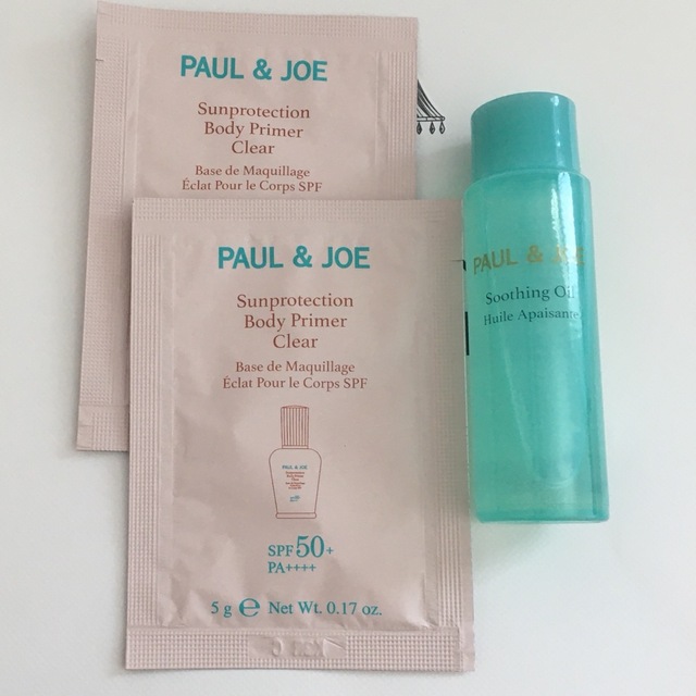 PAUL & JOE(ポールアンドジョー)のPAUL&JOE ポール&ジョー⭐︎ボディケア サンプル 3点セット⭐︎ エンタメ/ホビーのコレクション(ノベルティグッズ)の商品写真