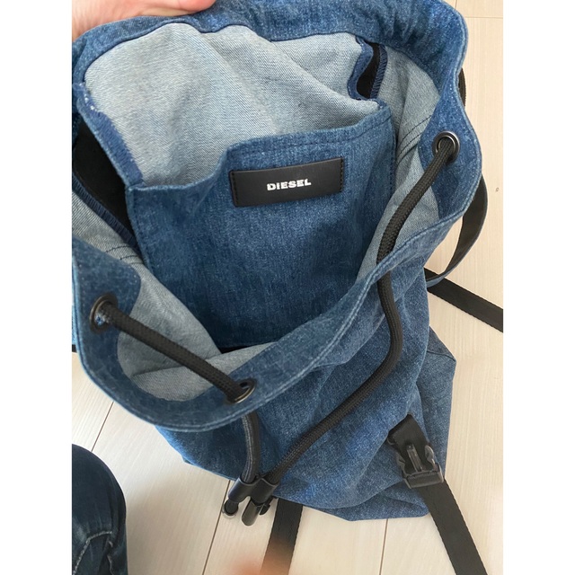 【美品】DIESEL ディーゼル　LE-ZIPPER デニム　リュックサック