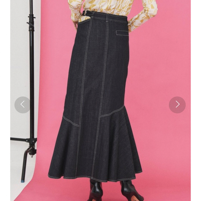 STUDIOUS(ステュディオス)のINella アシメカットロングスカート レディースのスカート(ロングスカート)の商品写真