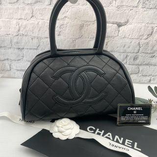 シャネル(CHANEL)の極美品　 シャネル　ココマーク　ボストンバッグ　A781(ハンドバッグ)