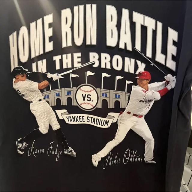 野球激レア！大谷翔平 Vs.アーロン・ジャッジ ホームランバトルTシャツ M