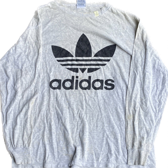 USA製 adidas 長袖Tシャツ ヴィンテージ 万国タグ