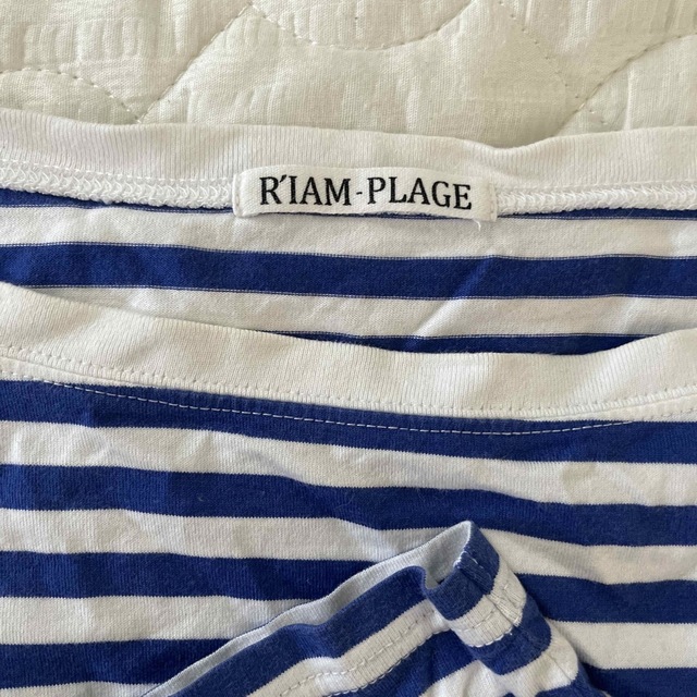 Plage(プラージュ)のR’IAM plage FEMININE ボーダー Tシャツ　リアム レディースのトップス(カットソー(長袖/七分))の商品写真