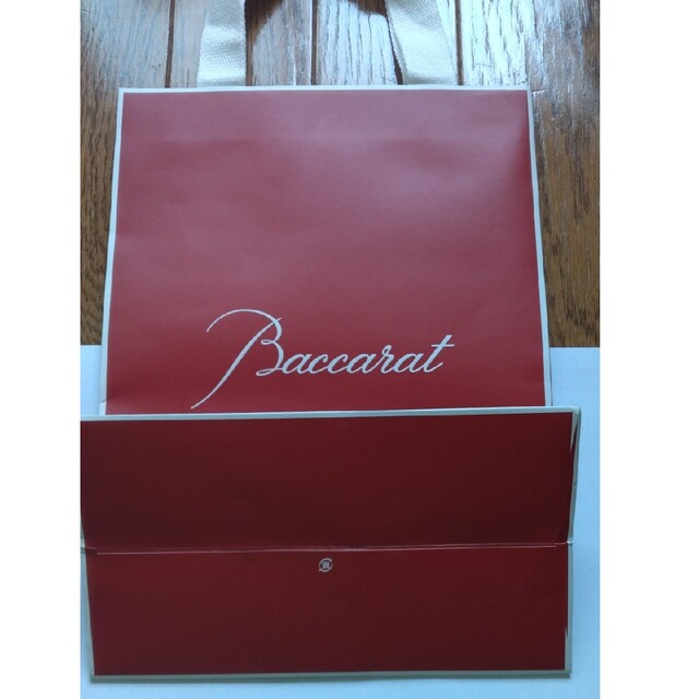 Baccarat(バカラ)の値下げします!　バカラ　BACCARAT ショップ袋 レディースのバッグ(ショップ袋)の商品写真