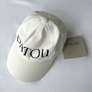 パトゥ(PATOU)の新品未着用 Patouコットン パトゥ キャップ 帽子 白(クリーム) M/L(キャップ)