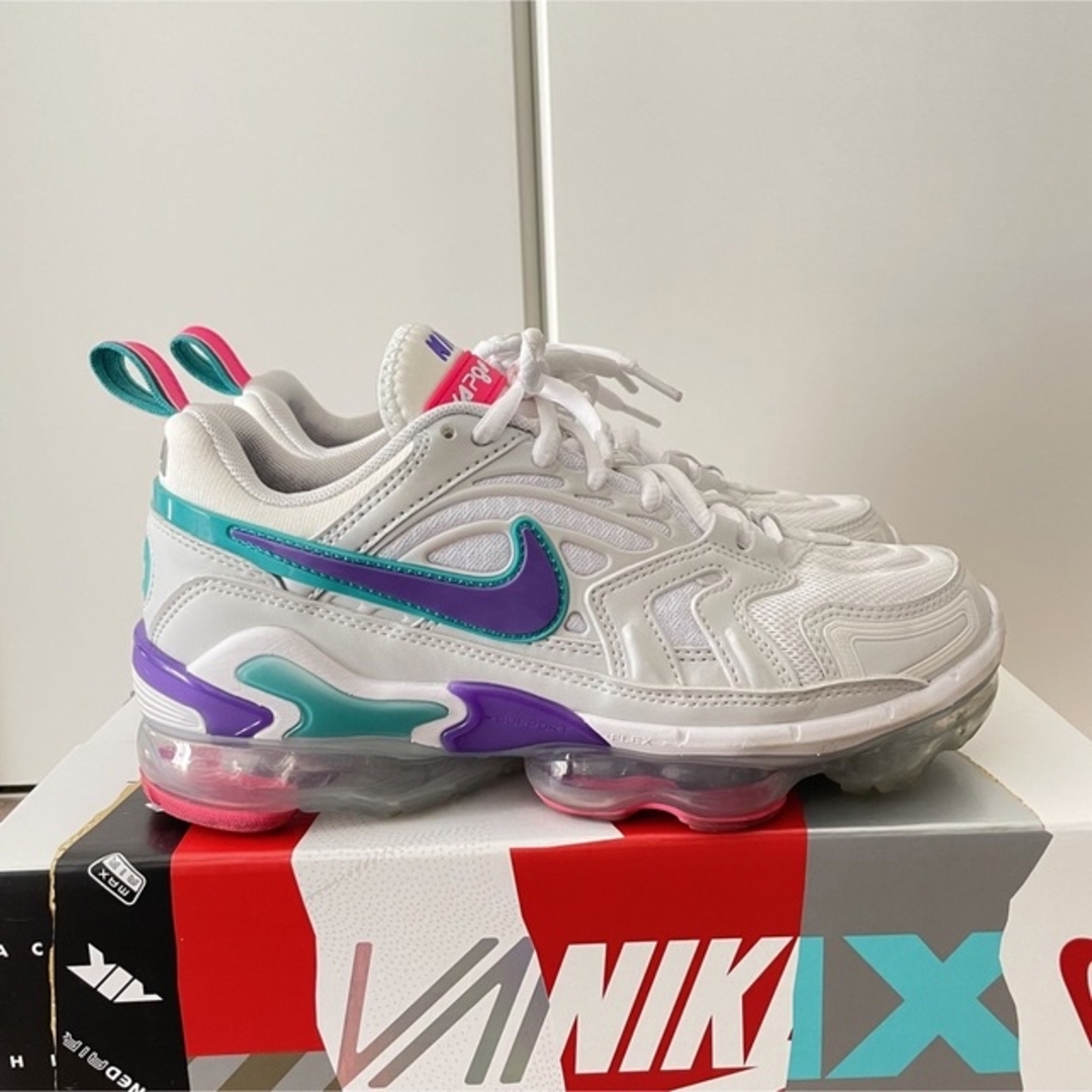 美品 NIKE VAPORMAX EVO パープルピンク ウィメンズ レディース 美品 NIKE VAPORMAX EVO パープルピンク ウィメンズ レディース