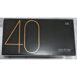 新品未開封 ZTE Axon 40 Ultra 12+256GB Black(スマートフォン本体)