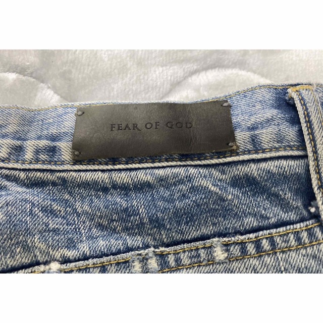 値下げ Fear Of God フィアオブゴッド クラッシュ ダメージデニム