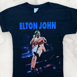 TCZ 古着 MARK 90s エルトンジョン　ELTON JOHN　バンド T(Tシャツ/カットソー(半袖/袖なし))