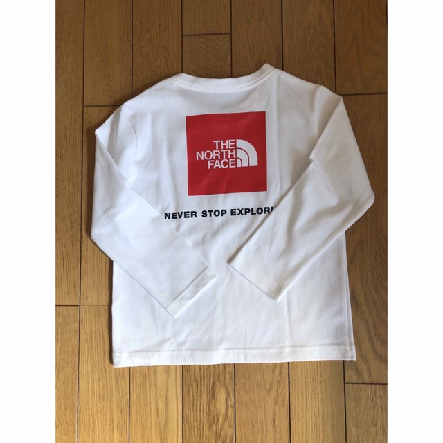 THE NORTH FACE(ザノースフェイス)のノースフェイス110センチ　ロンＴ キッズ/ベビー/マタニティのキッズ服男の子用(90cm~)(Tシャツ/カットソー)の商品写真