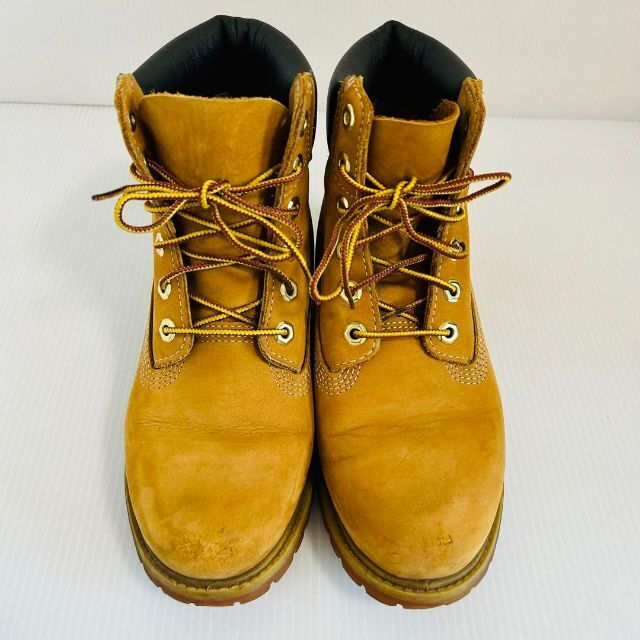 Timberland(ティンバーランド)の【良品】ティンバーランド プレミアムブーツ　24.0　7W ヌバック 10361 レディースの靴/シューズ(ブーツ)の商品写真