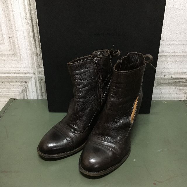 DRIES VAN NOTEN(ドリスヴァンノッテン)のイタリア製　DRIES VAN NOTEN　ブーティ　USED レディースの靴/シューズ(ブーティ)の商品写真