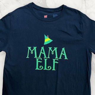 TCP 古着 Hanes   黒 ママエルフ　アニメ　MAMA ELF Tシャツ(Tシャツ/カットソー(半袖/袖なし))