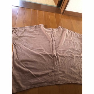 レディーストップス半袖Tシャツ茶色(Tシャツ(半袖/袖なし))
