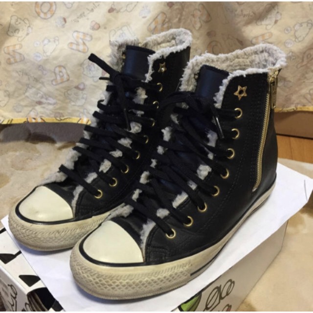 CONVERSE All　Star インヒールスニーカー 冬 ボア 新品未使用