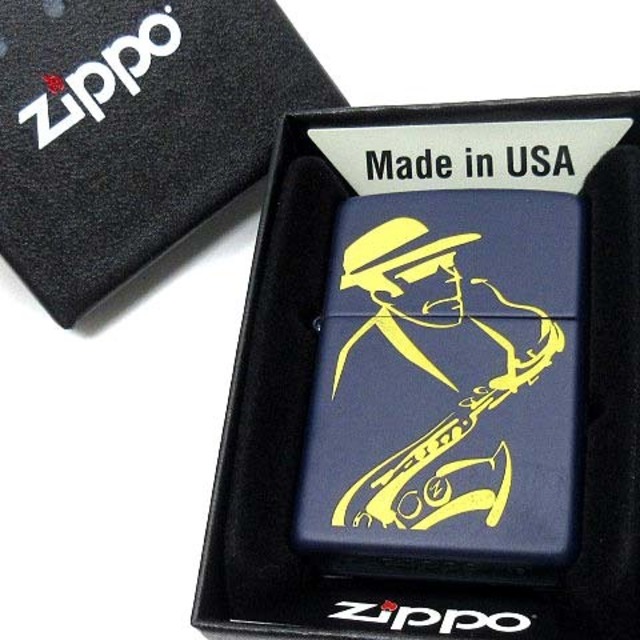 ZIPPO(ジッポー)のジッポー ZIPPO アニバーサリー ジャズ Jazz ライター 2016年製 エンタメ/ホビーのコレクション(その他)の商品写真