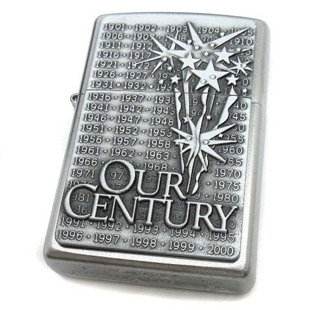 ZIPPO(ジッポー)のジッポー ミレニアム記念 復刻 OUR CENTURY ライター 2015年製 エンタメ/ホビーのコレクション(その他)の商品写真