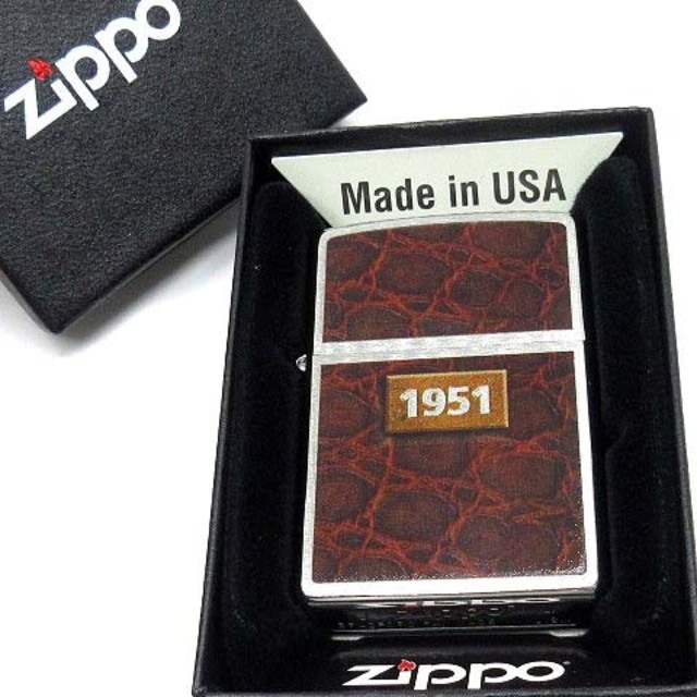 ZIPPO(ジッポー)のジッポー アニバーサリー レザーセレブレーション オイルライター 2014年製 エンタメ/ホビーのコレクション(その他)の商品写真