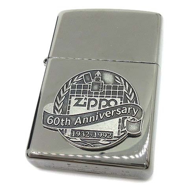 ジッポー ZIPPO 60th アニバーサリー ライター メタルプレート 16年