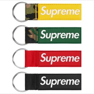 シュプリーム(Supreme)のSupreme 23SS Week7 Webbing Keychain Yel(キーホルダー)