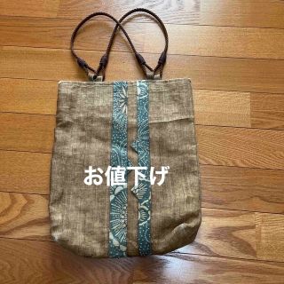 古布　手提げバック(トートバッグ)