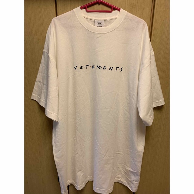 正規未使用 21SS VETEMENTS ヴェトモン ロゴ Tシャツ