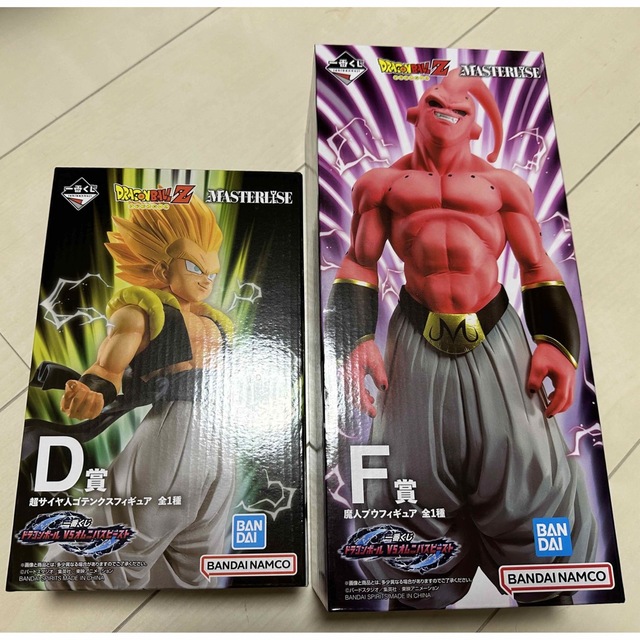 ドラゴンボール一番くじ F賞 魔人ブウ D賞 ゴテンクス フィギュアセットゴテンクス