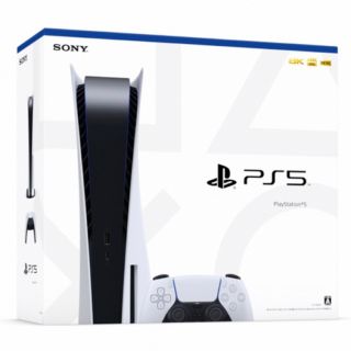 プレイステーション(PlayStation)の【新品未開封】プレイステーション5本体 ディスクドライブ搭載モデル(家庭用ゲーム機本体)