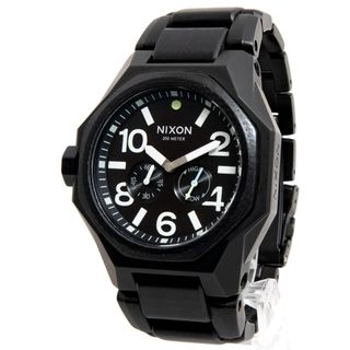 ニクソン(NIXON)のニクソン THE TANGENT タンジェント 腕時計 ステンレススチール ミネラルガラス ブラック A3971042  NIXON（未使用　展示品）(腕時計(アナログ))