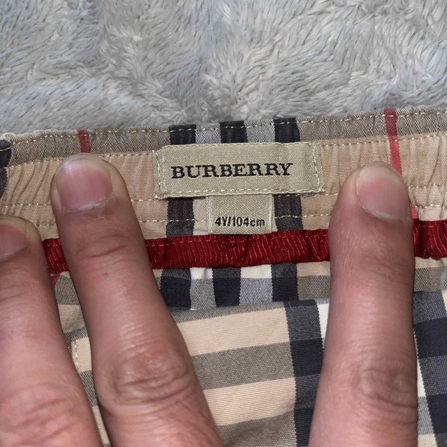 BURBERRY(バーバリー)のBURBERRY プリーツスカート ノバチェック ベルト有り　4y104cm レディースのスカート(ひざ丈スカート)の商品写真