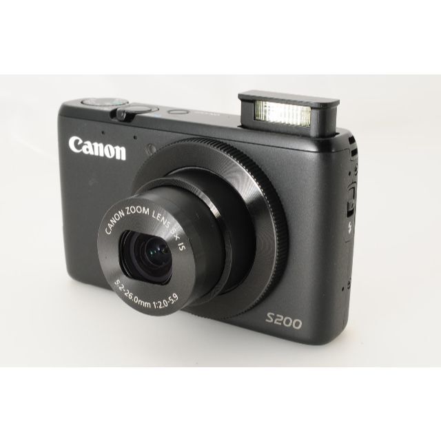 【❄高性能】Canon PowerShot S200 明るいレンズ搭載 爆速AF