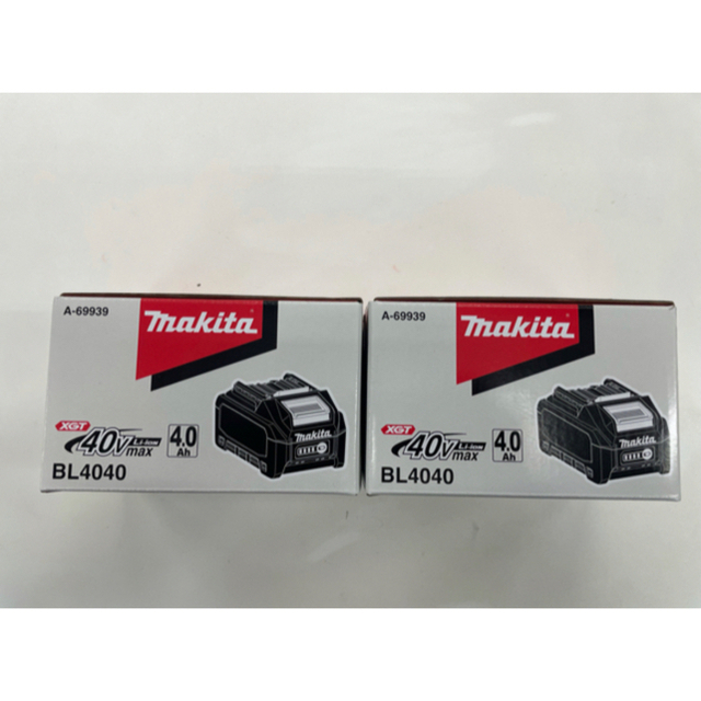 Makita - ANA様マキタ バッテリー BL4040 40V 4.0Ah 2個セット 新品の