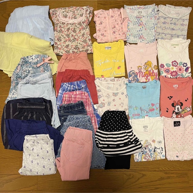 Tシャツズボンスカートパーカーレギンスまとめ売り夏物組曲Disney