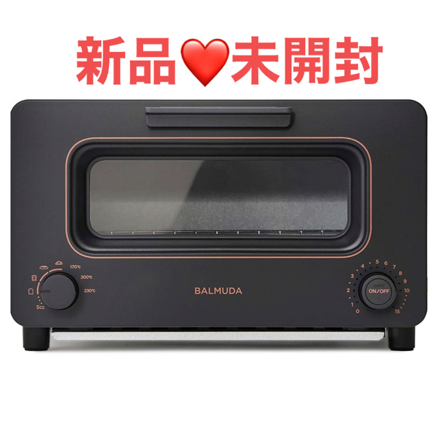 BALMUDA The Toaster K05A-BK 新品未開封