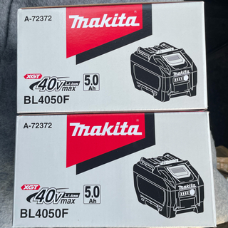 マキタ(Makita)のマキタ　バッテリー　BL4050F 40V 5.0Ah 2個セット　新品(その他)