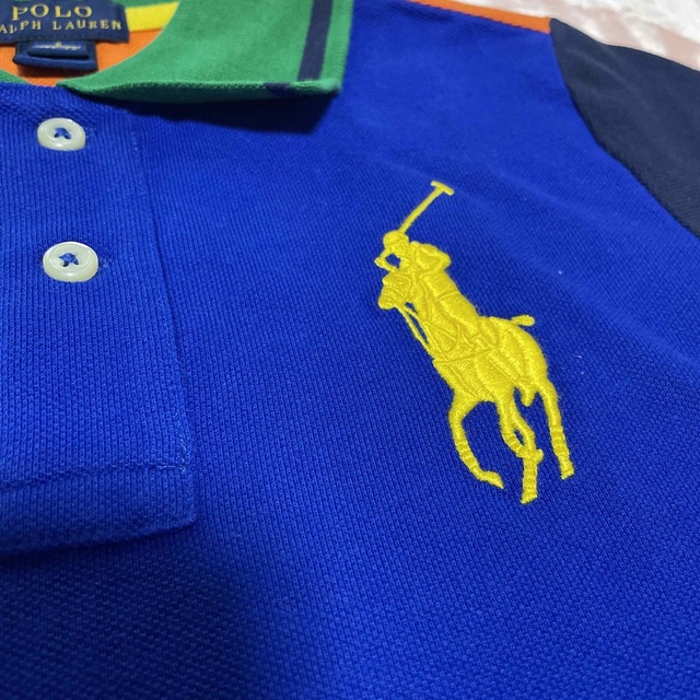 Ralph Lauren(ラルフローレン)のラルフローレン ポロシャツ カラフル 120 キッズ/ベビー/マタニティのキッズ服男の子用(90cm~)(Tシャツ/カットソー)の商品写真